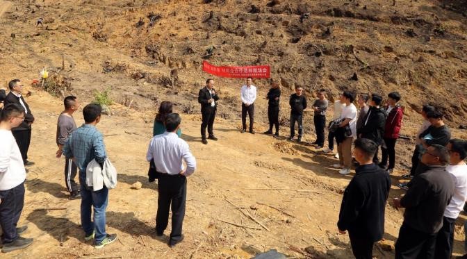 不負(fù)春光好，搶播萬畝林 ——將樂縣村企合作造林工作現(xiàn)場(chǎng)會(huì)在福建金森召開